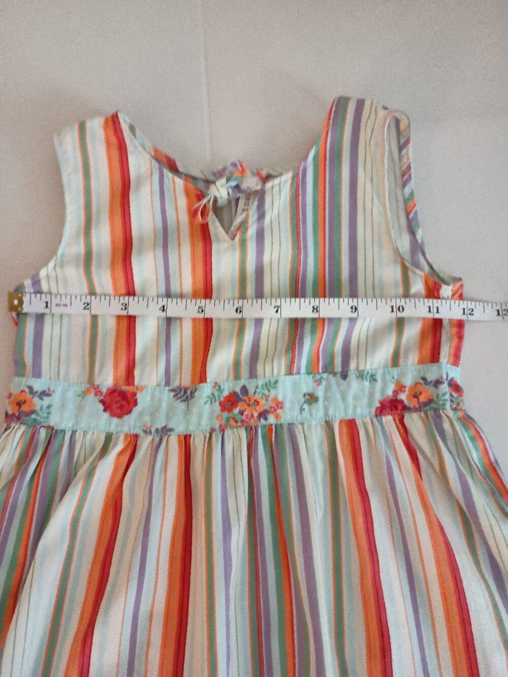 Old Navy Girls Colorful Striped Sundress Size 5 - Picture 9 of 12
